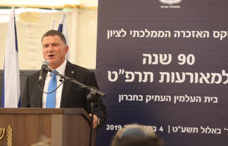 יולי אדלשטיין: "חברון תהיה עיר ואם בישראל"