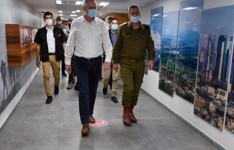 גנץ בתרגיל "חץ קטלני" בצפון